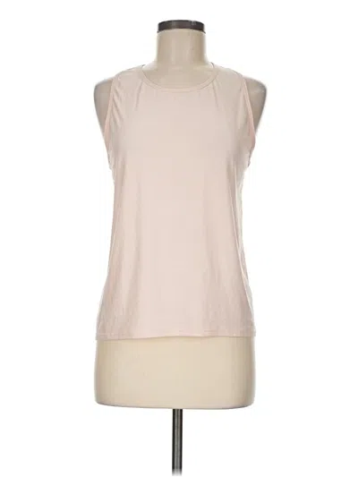 Pre-owned Oiselle Sleeveless T-shirt In Tan