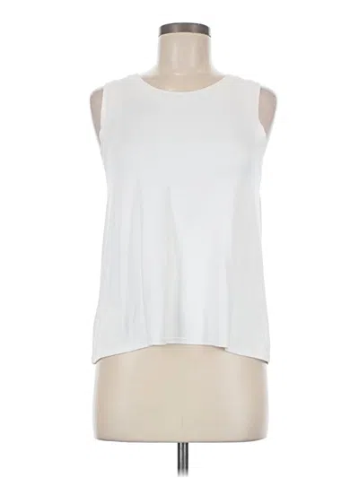Pre-owned Oiselle Sleeveless T-shirt In White