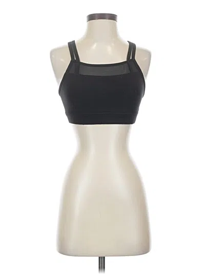 Pre-owned Oiselle Sports Bra In Black