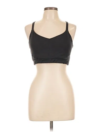 Pre-owned Oiselle Sports Bra In Black