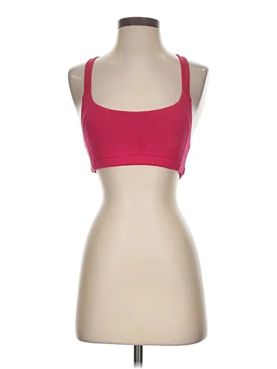 Pre-owned Oiselle Sports Bra In Pink