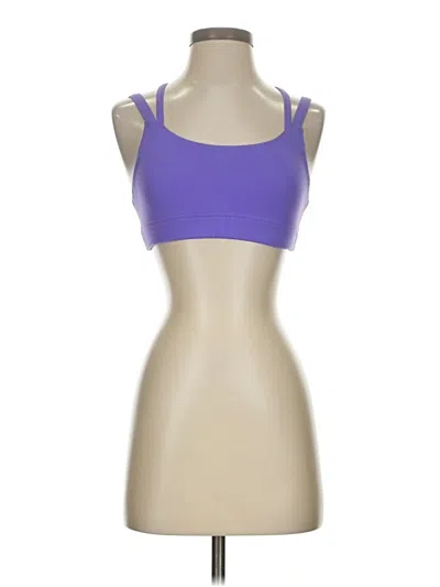 Pre-owned Oiselle Sports Bra In Purple