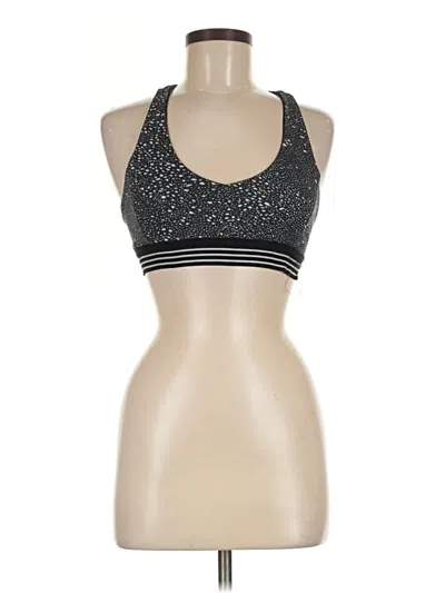 Pre-owned Oiselle Sports Bra In Silver