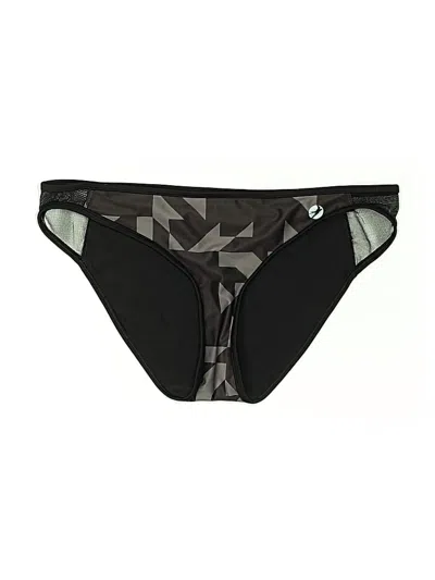 Pre-owned Oiselle Swimsuit Bottoms In Black