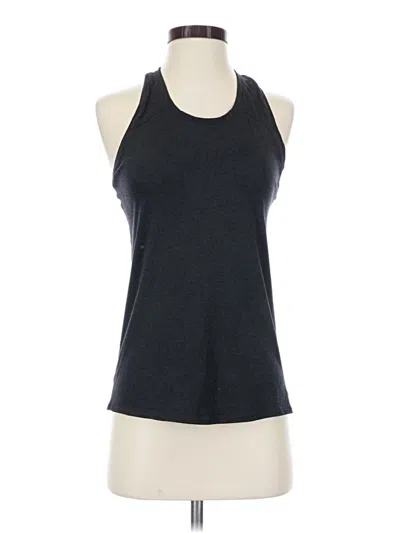 Pre-owned Oiselle Tank Top Gray Halter Neckline Tops