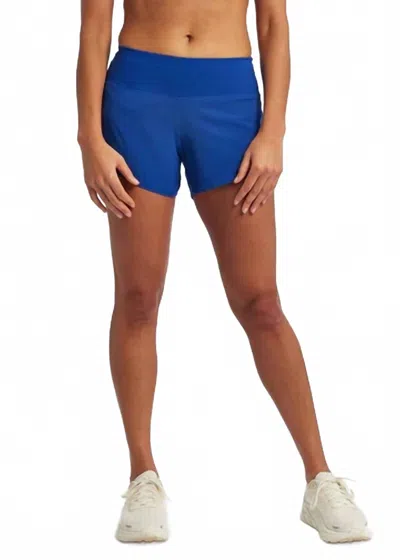 Oiselle Women's Roga Running Shorts In Deep Blue