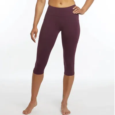 Oiselle Women's Triple Threat Knickers Tights In Empire In Brown