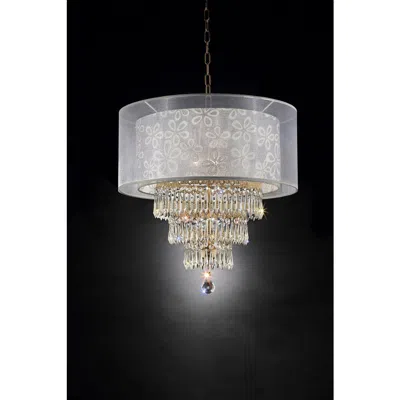 Ok Lighting 21.5"h Chantilly Ceiling Lamp