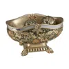 Ok Lighting 8"h Chrysanthemum Decorative Bowl With Spheres
