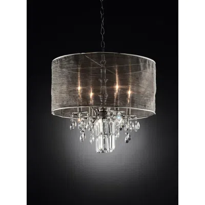 Ok Lighting Classy Crystal Ceiling Lamp