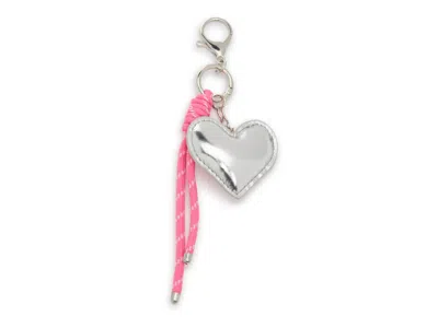 Ok Originals Bungie Heart Bag Charm In Silver