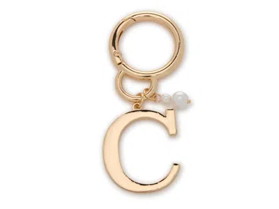 Ok Originals C Initial Bag Charm In Gold