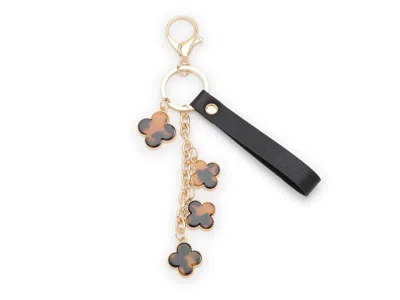 Ok Originals Clover Bag Charm In Gold