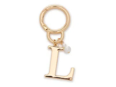 Ok Originals L Initial Bag Charm In Gold