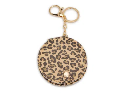 Ok Originals Leopard Mirror Bag Charm In Gold