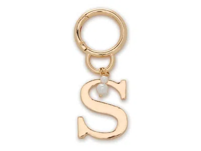 Ok Originals S Initial Bag Charm In Gold