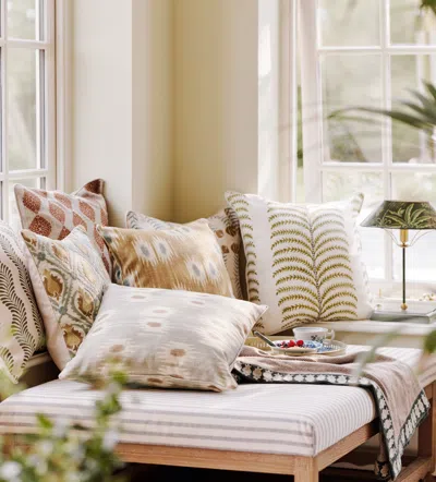 Oka Akino Cushion Cover - Lichen In Neutral