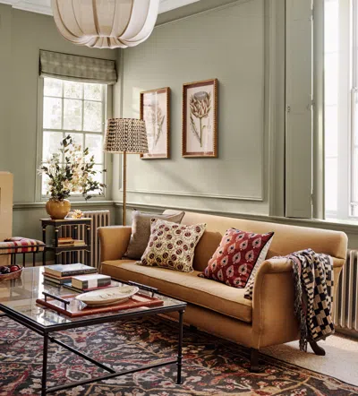 Oka Alexandrina 2-seater Sofa - Dark Caramel