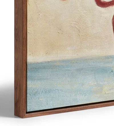 Oka Anthodis Hand-painted Wall Art - Multi