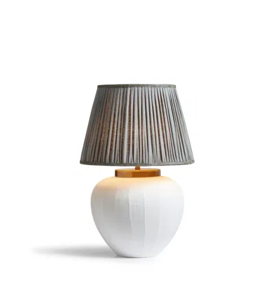 Oka Apfel Table Lamp Base - White