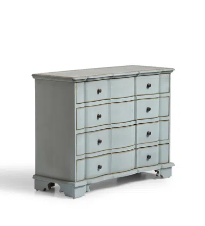 Oka Aranya Chest Of Drawers - Eau De Nil In Blue