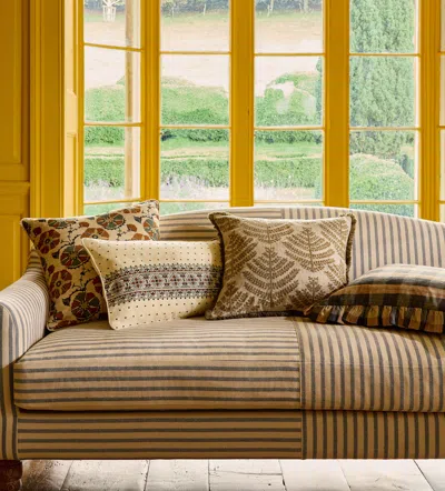 Oka Arber Cushion Cover - Spruce