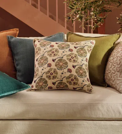 Oka Archibald Cushion Cover - Charcoal