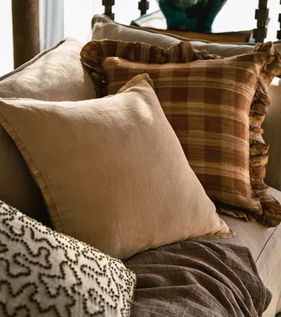Oka Archibald Cushion Cover - Oyster