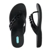 Oka-b Women's Ginger Sandal In Licorice In Black