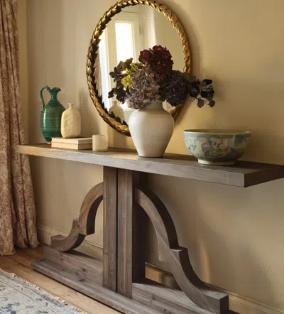 Oka Barnard Console Table - Recycled Elm