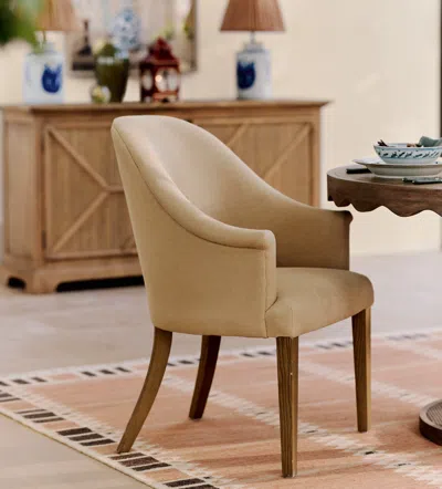 Oka Brantwood Dining Chair - Hemp In Brown