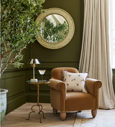 Oka Briallen Side Table - Antique Gold