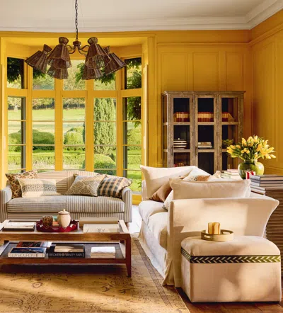 Oka Carena Upholstered Trunk - Natural