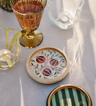 Oka Chitra Coasters - Set Of Four - Multi