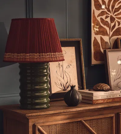 Oka Decorative Pomegranate - Verdigris