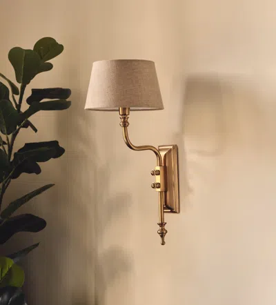 Oka Dover Wall Lamp - Antique Brass