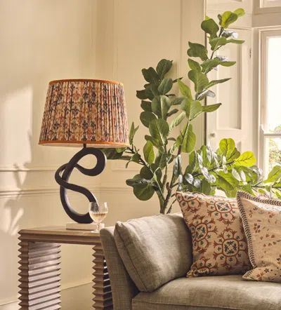 Oka Faux Fiddle Plant - Large - Green