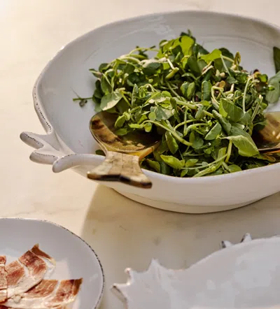 Oka Fenoglio Salad Bowl - White In Neutral