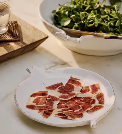 Oka Fenoglio Side Plates - Set Of Four - White