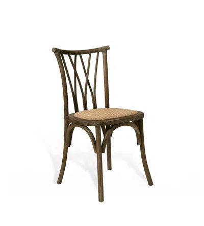 Oka Feur Chair - Dark Brown