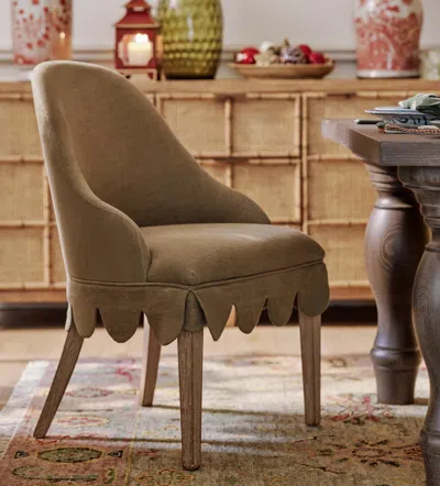 Oka Florence Dining Chair - Dark Lichen