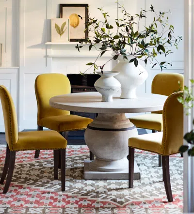 Oka Florine Rug 244x305cm - Red/dark Taupe