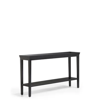Oka Gustavian Console Table - Jet