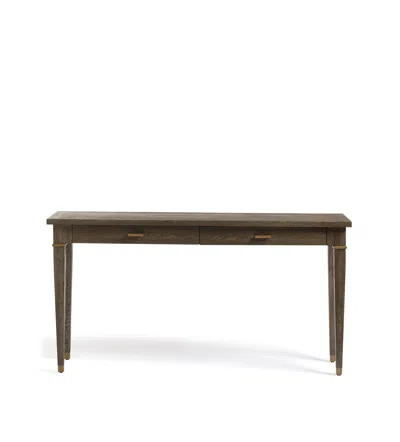 Oka Hawkley Console Table - Watered Grey