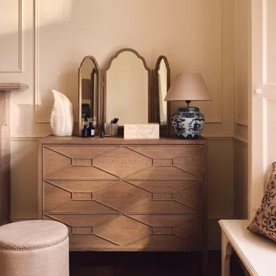 Oka Hester Chest Of Drawers - Bleached Oak