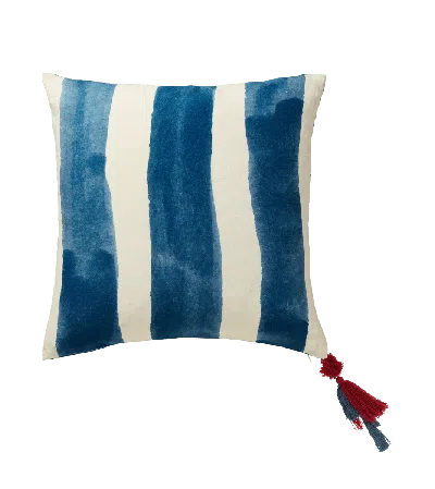 Oka Huaca Reversible Pillow Cover - Indigo In Blue