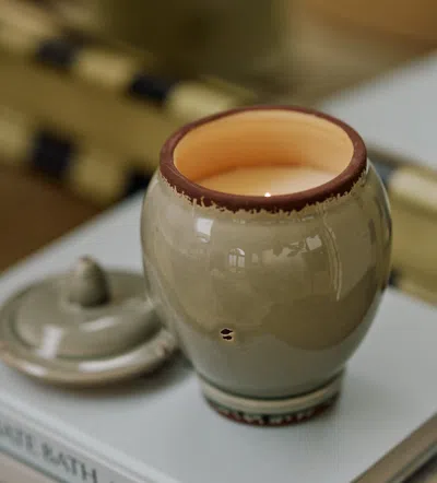 Oka Jade Valley Candle 365g - The Odyssey Collection In Gray