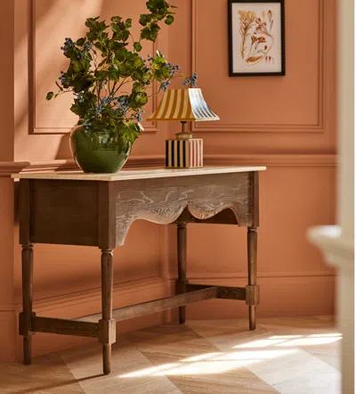 Oka Kemp Console Table - Espresso