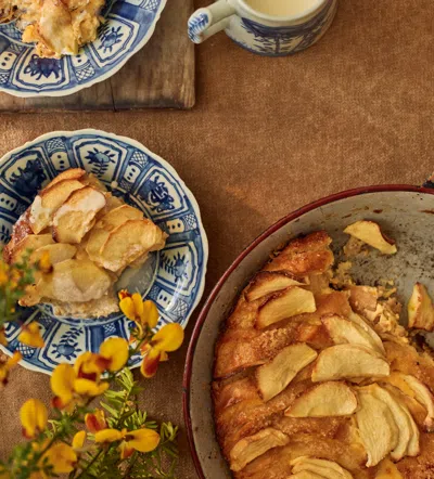 Oka Kraak Side Plate - Blue/white