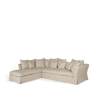 Oka Lamorna Left-hand Corner Sofa - Natural